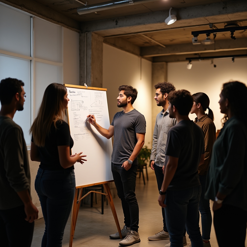 Participantes en taller vivencial de liderazgo Selvaki